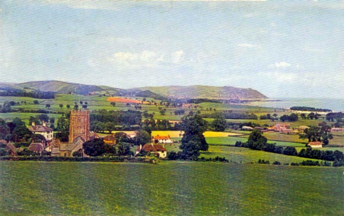 red brick churchVintage 1880s 1900s A4 Photo Print