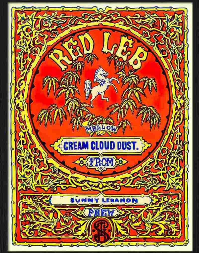 red leb drugs Advert A4 Photo Print