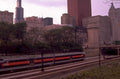 red line chicago 1980s 1990s A4 Photo Print