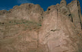 red rock canyon 1 Vintage A4 Photo Print
