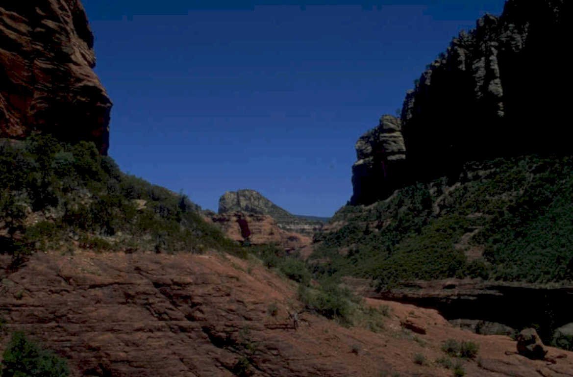 red rock canyon 2 1980s 1990s A4 Photo Print