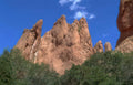red rock canyon 3 Vintage A4 Photo Print