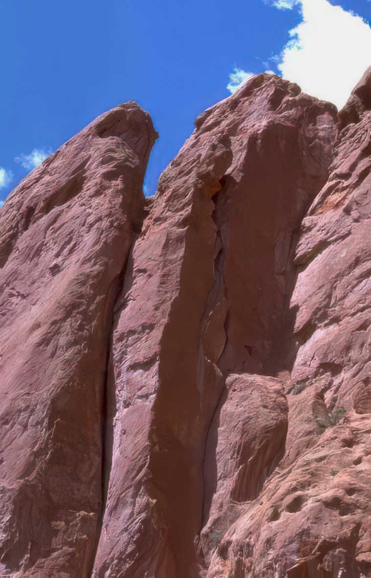red rock giant Vintage A4 Photo Print