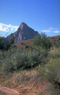 red rock mountains 1980s 1990s A4 Photo Print