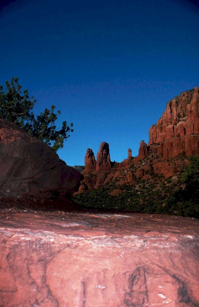red rock sedona 41980s 1990s A4 Photo Print