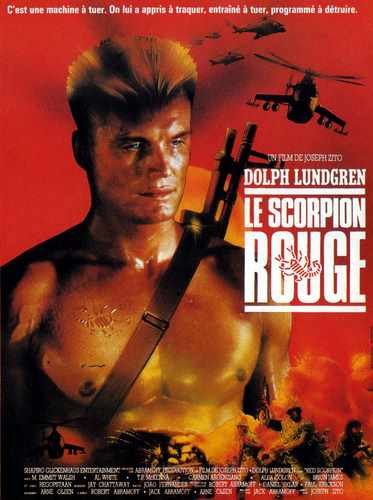 red scorpion  02 film star poster A4 Photo Print