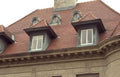 red tile roof Vintage A4 Photo Print