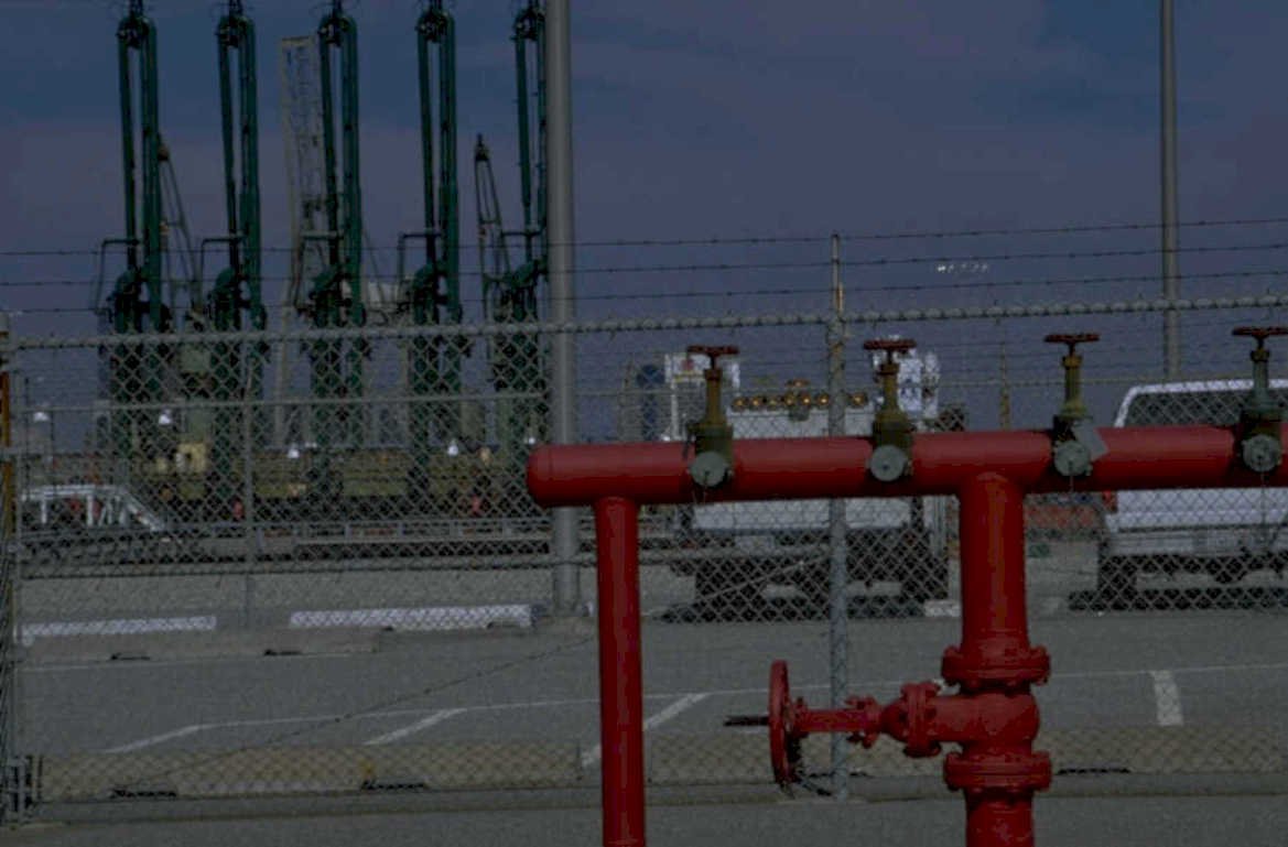 red valve manifold 1980s 1990s A4 Photo Print