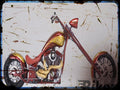 redemption 111 efi Big Bear Choppers A4 Photo Print Motorbike Vintage Aged