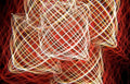 redwhitemotiontrails abstract v1 Vintage A4 Photo Print