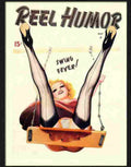 reel humour pin up Advert A4 Photo Print