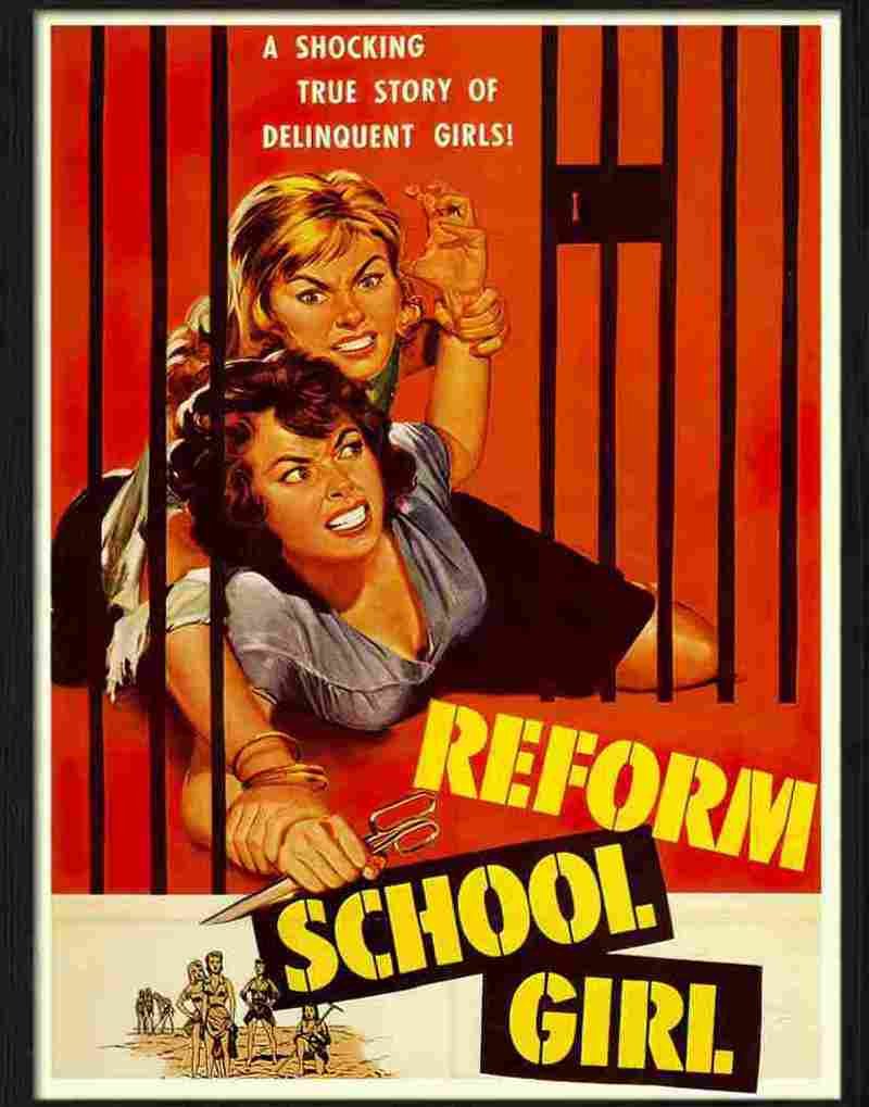 reform school girls Advert A4 Photo Print