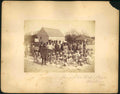 refugees camp douglas Vintage world war A4 Photo Print