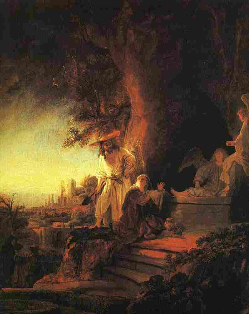 rem Risen Christ Appearing to Mary Magdalen Art A4 Photo Print