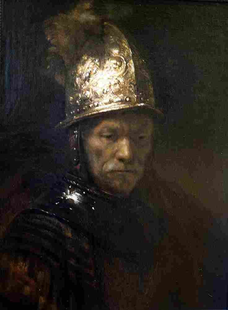 rem The Man with the Golden Helmet Art A4 Photo Print