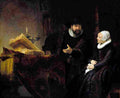 rem The Mennonite Preacher Anslo and his Wife Art A4 Photo Print