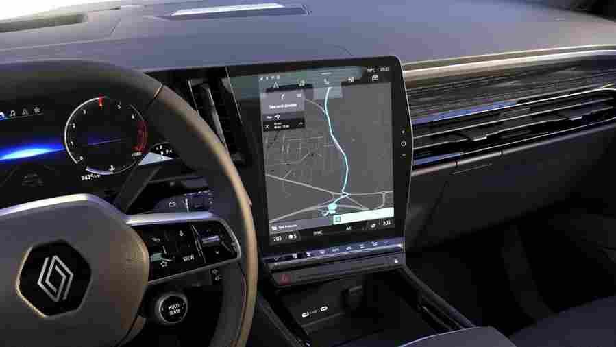 renault austral 2022 7241 6 Car A4 Photo Print