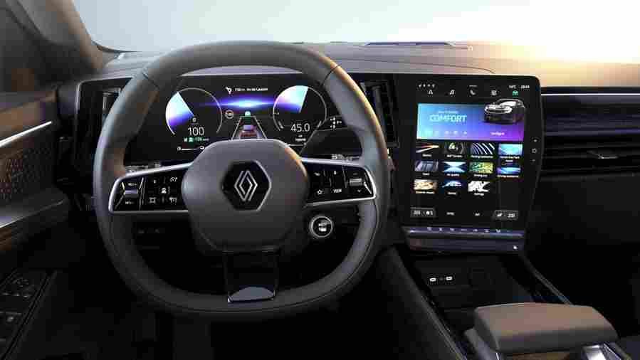 renault austral 2022 7241 8 Car A4 Photo Print