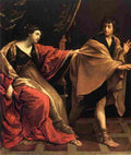 reni Joseph and Potiphar s Wife Art A4 Photo Print