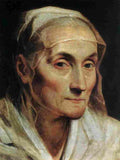 reni Portrait of an Old Woman Art A4 Photo Print
