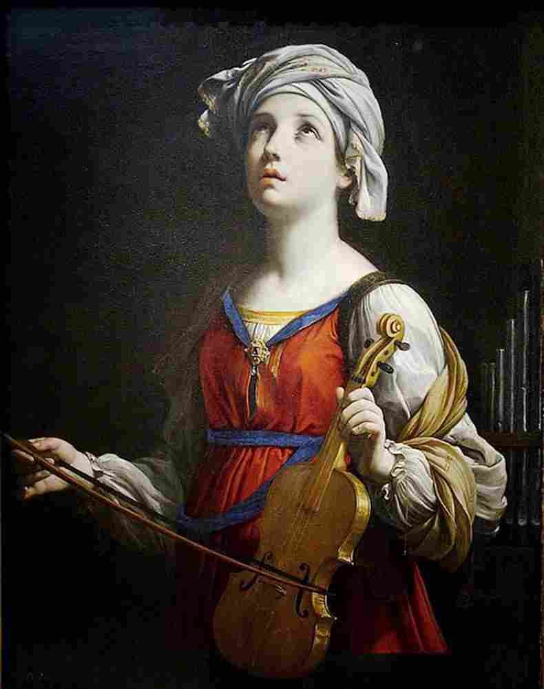 reni St cecilia Art A4 Photo Print