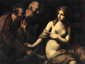 reni Susanna and the Elders Art A4 Photo Print