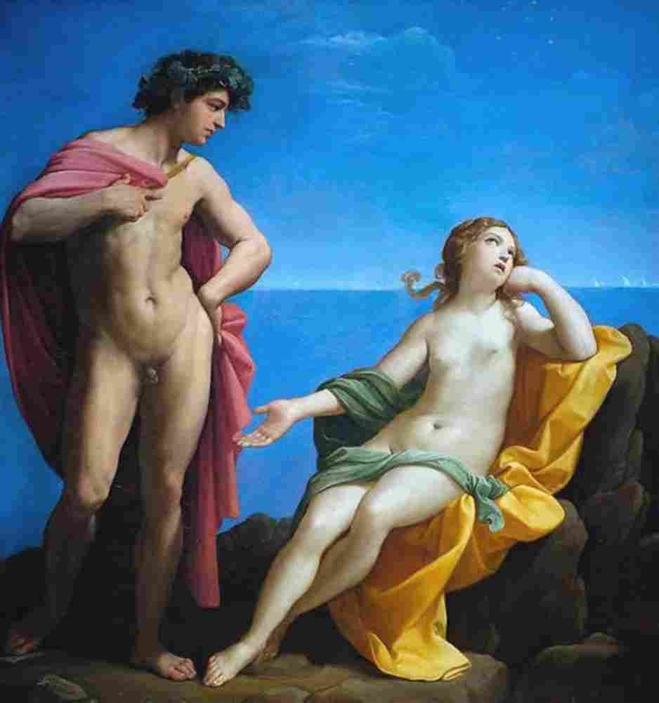 reni a Bacchus and Ariadne Art A4 Photo Print