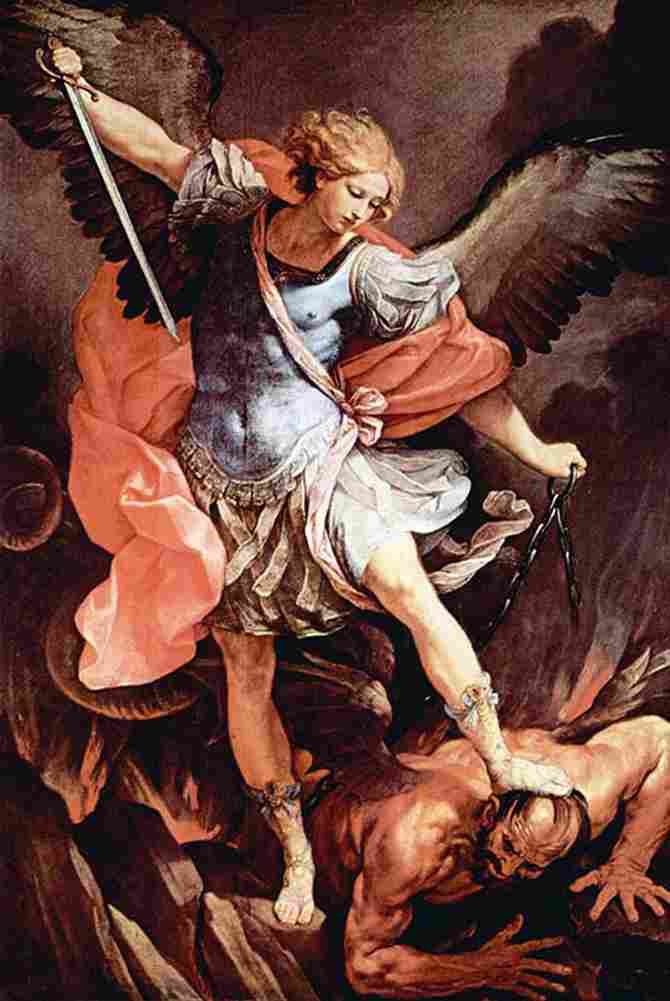 reni a The Archangel Michael Art A4 Photo Print