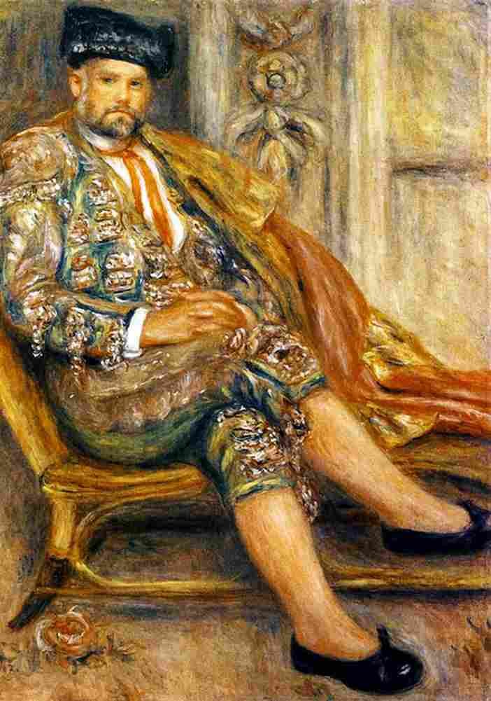 renoir Ambroise Vollard 2 Art A4 Photo Print