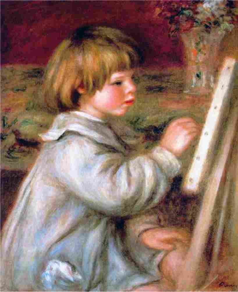 renoir Claude Renoir Painting Art A4 Photo Print