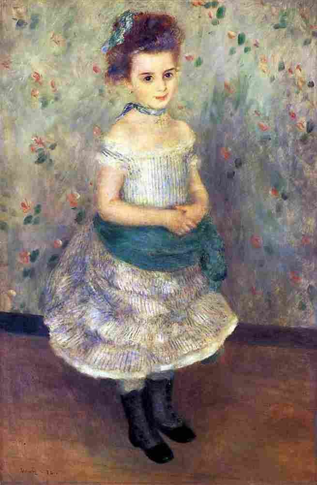 renoir Jeanne Durand Ruel Art A4 Photo Print