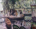 renoir La Grenouillere Art A4 Photo Print