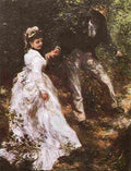 renoir Promenade Art A4 Photo Print