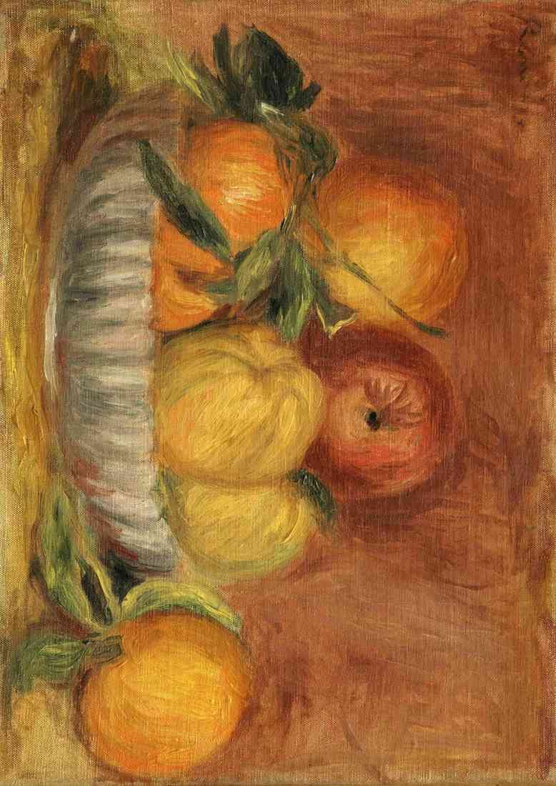 renoir coupe de fruits A4 Photo Print