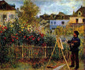 renoir in his garden Art A4 Photo Print