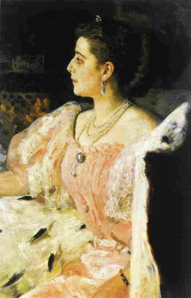 repin countess natalia golovina Art A4 Photo Print