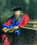repin portrait of dmitry mendeleev Art A4 Photo Print