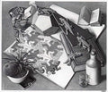 reptiles mc escher A4 Photo Print