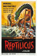 reptilicus  01 film star poster A4 Photo Print