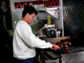 restaurant grill meat1980s 1990s A4 Photo Print