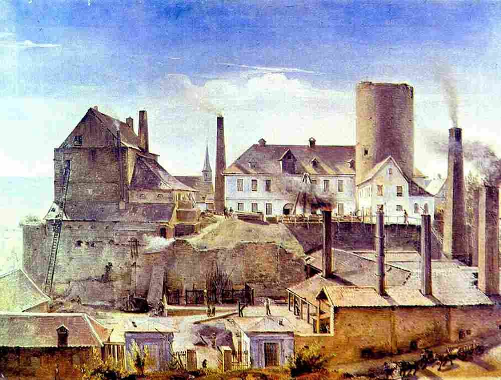 rethel Harken Oort Factory Art A4 Photo Print