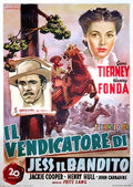 retour de frank james ital  Advert A4 Photo Print