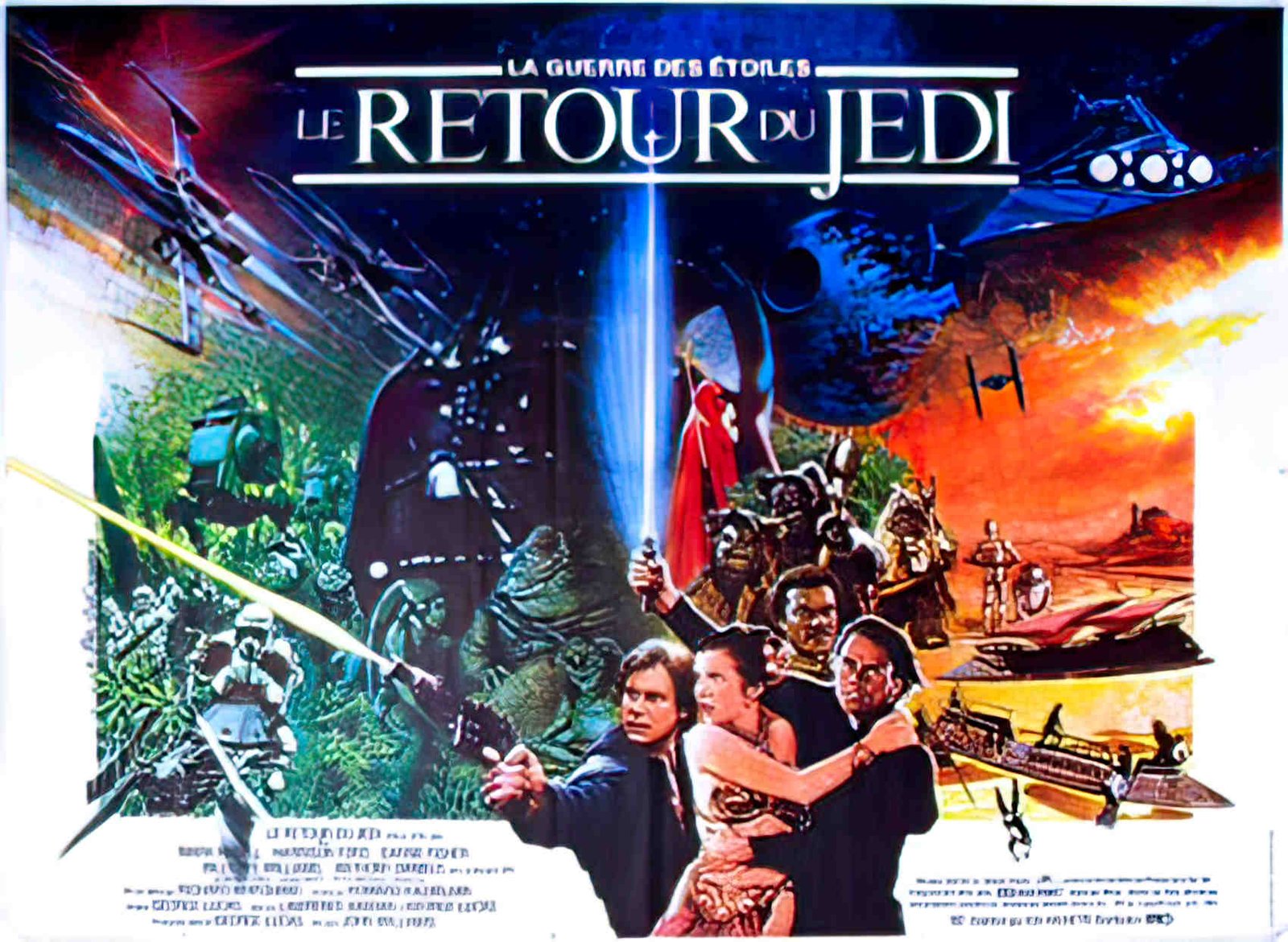 retour du jedi le 8P Advert A4 Photo Print