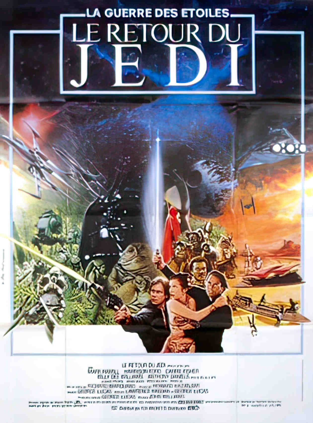retour du jedi le Advert A4 Photo Print