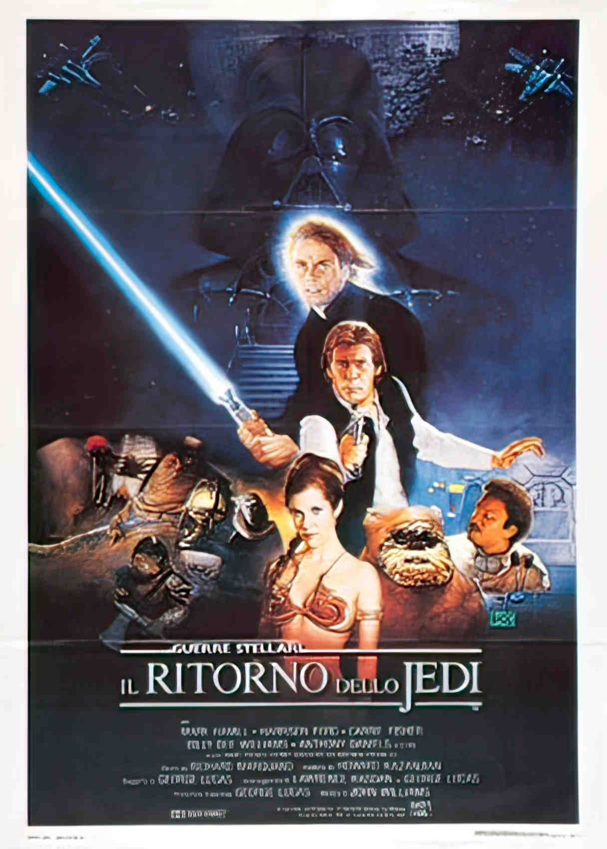 retour du jedi le ital 2F Advert A4 Photo Print