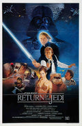 retour du jedi le us 1sh Advert A4 Photo Print