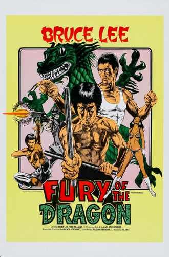 return of dragon  02 film star poster A4 Photo Print