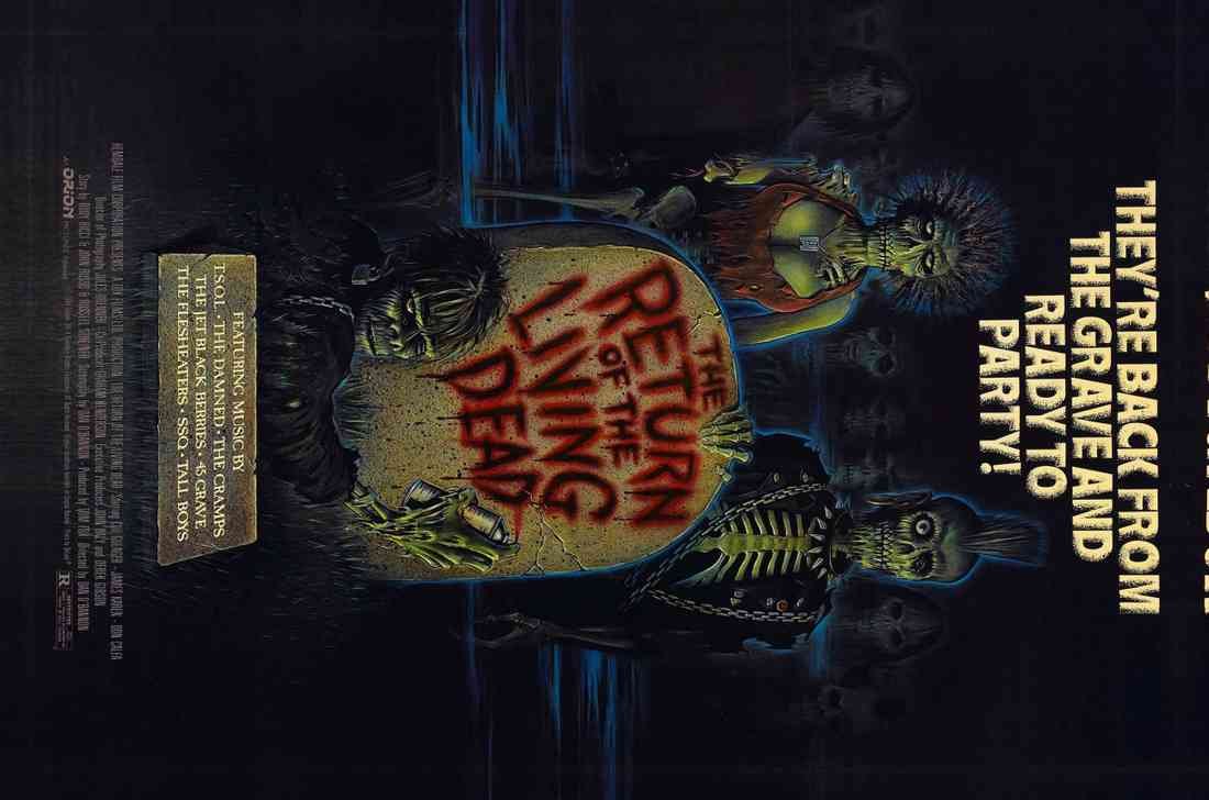 return of living dead 1 poster 01 A4 Photo Print
