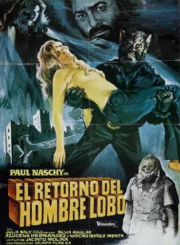 return of the wolfman  01 film star poster A4 Photo Print