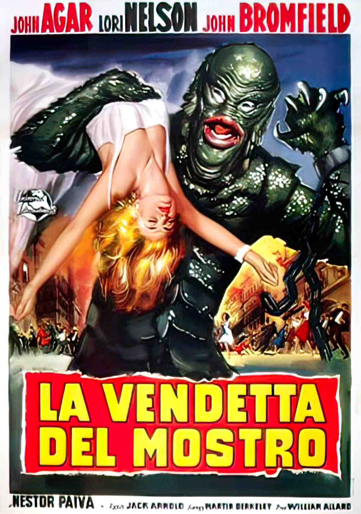 revanche la creature ital 4 Advert A4 Photo Print